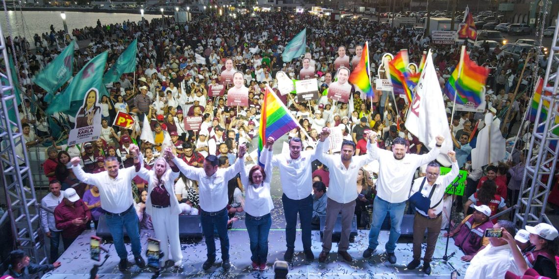 Arranca la doctora Karla Córdova González campaña por la presidencia municipal de Guaymas.