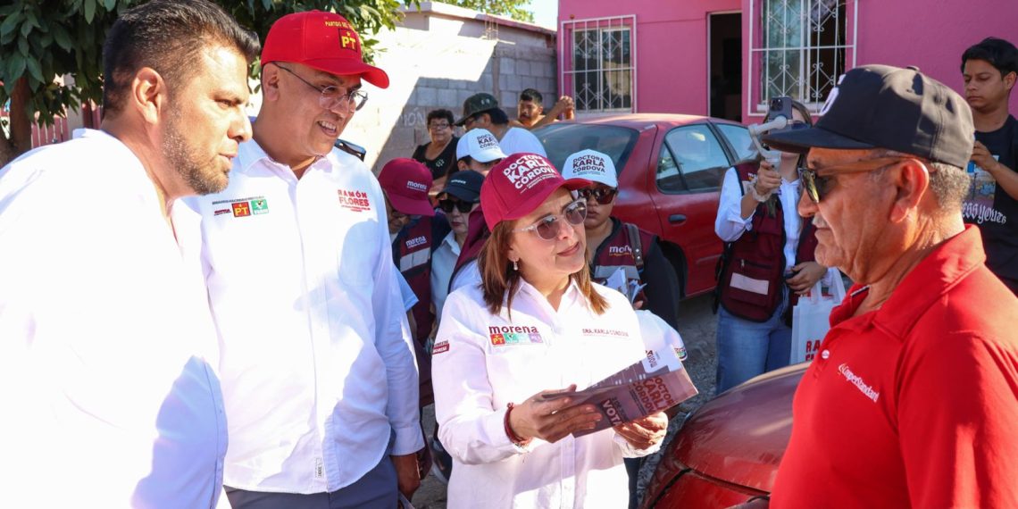 Visita sector Centinela doctora Karla Córdova González