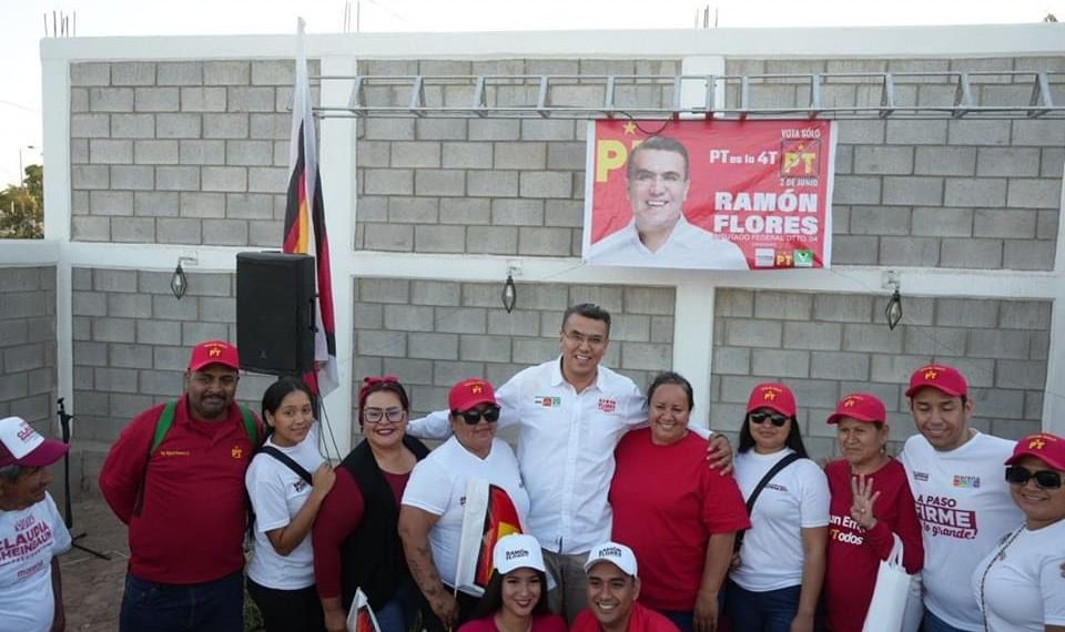 La gente votará por Claudia Sheinbaum por que es la única que garantiza Bienestar: Ramón Flores