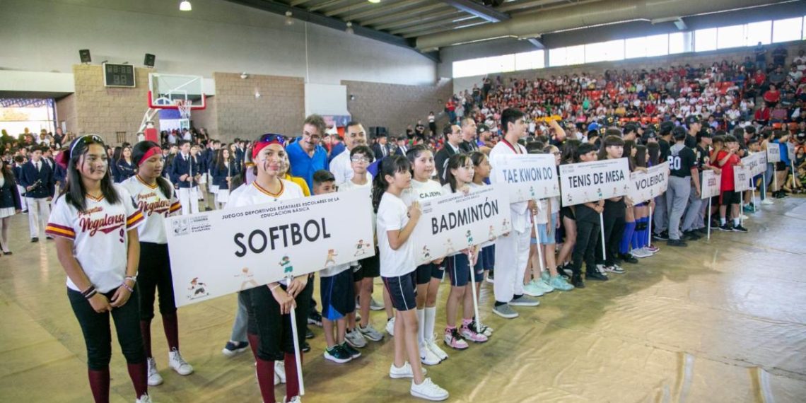 Reconoce SEC Sonora a ganadores de los Juegos Deportivos Estatales Escolares de la Educación Básica 2023-2024