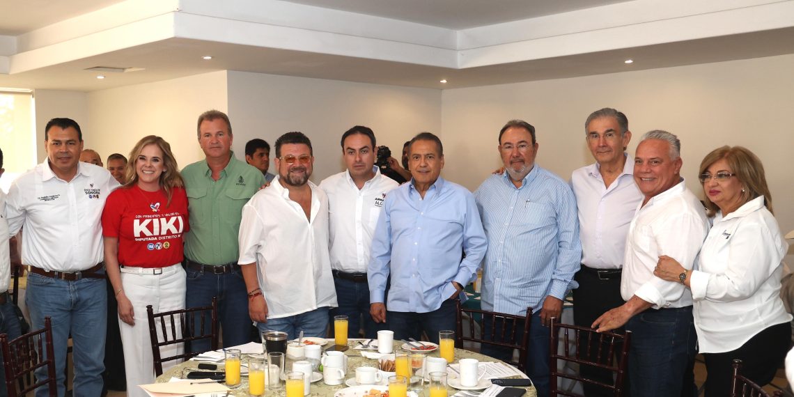 Hermano del Gobernador de Morena en Baja California Sur, junto a 24 agrupaciones de la sociedad civil de Cajeme, se suman a Beltrones