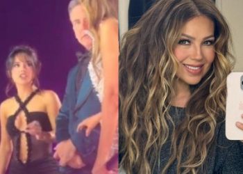 Thalía y Becky G aclaran supuesta pelea que tuvieron en los Latin AMA’s