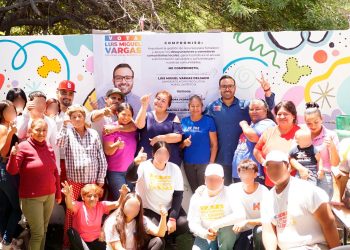 Se compromete a gestionar apoyos para comedores comunitarios: Luis Miguel Vargas