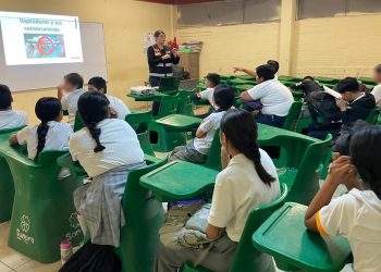 Orienta SSP a niñas, niños y adolescentes sobre prevención de violencias y adicciones en Cajeme