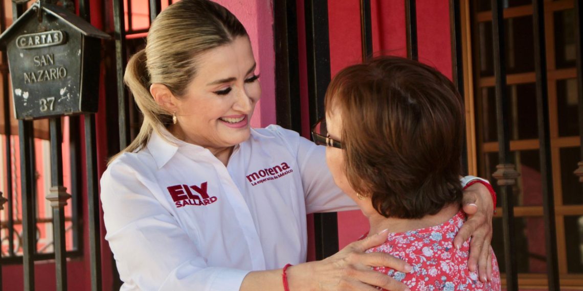 Recorre Ely Sallard la Colonia San Ángel, continúa escuchando las voces de las colonias del Distrito 8