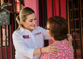Recorre Ely Sallard la Colonia San Ángel, continúa escuchando las voces de las colonias del Distrito 8