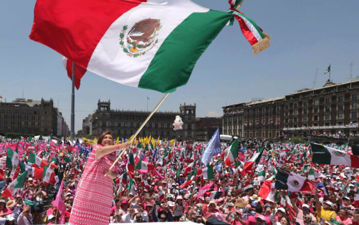 En el Zócalo, Xóchitl Gálvez llama a votar ‘por la vida, la verdad y la libertad’
