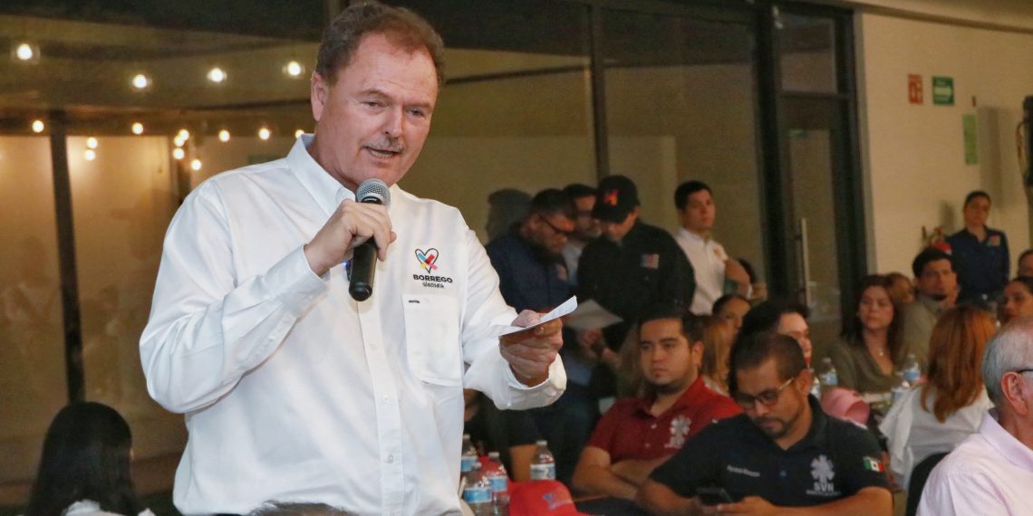 Va “El Borrego” Gándara contra el cáncer; propondrá adquirir más equipos para su combate