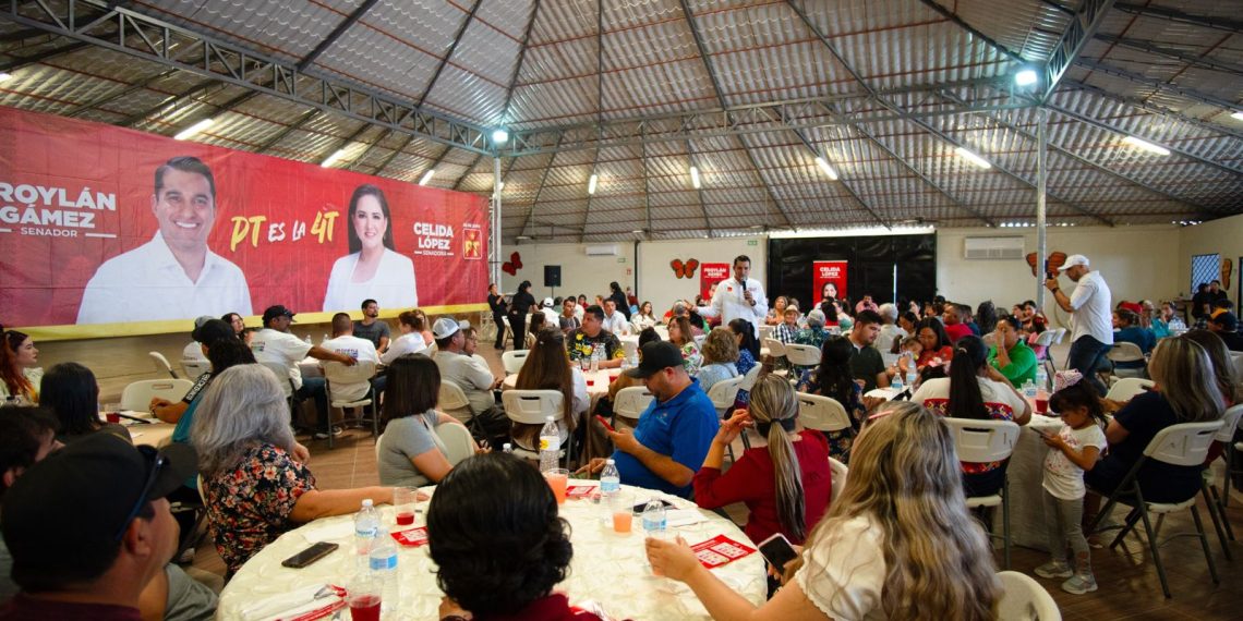 Celida y Froylán llaman al voto útil en Puerto Peñasco