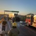 Se registra incendio de tráiler en carretera Santa Ana-Caborca