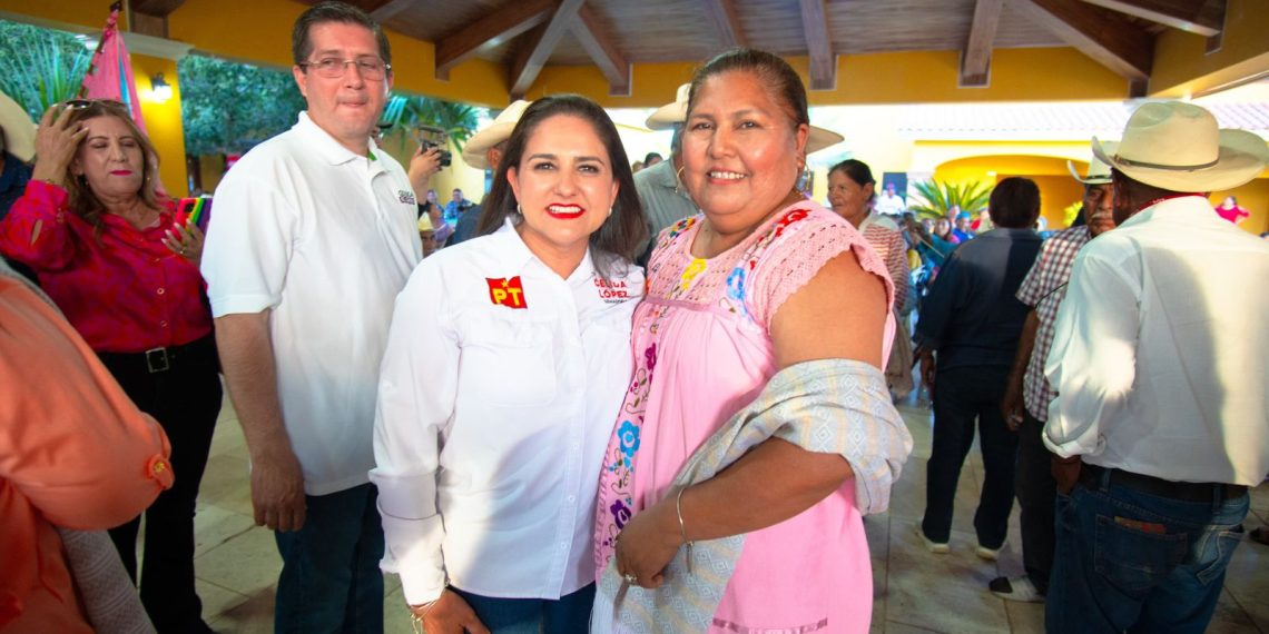 Celida y Froylán se fortalecen en el centro y sur del estado