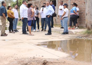 Pactan Beltrones y Jorge García de León Compromiso de gestión de recursos y apoyos contra la insuficiencia agua y el drenaje colapsado en Navojoa