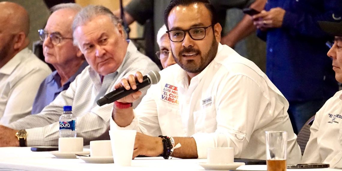 Ayudará “El Cuate” Vargas el Plan H20 de Toño Astiazarán para gestión del agua