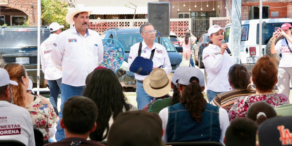 Comunidades de San José y Santa Clara aprueban proyectos de la Doctora Karla Córdova González candidata a la presidencia municipal