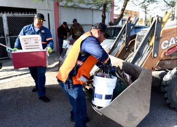 Van 955 toneladas acopiados en jornadas de descacharre en el primer trimestre del año en Hermosillo