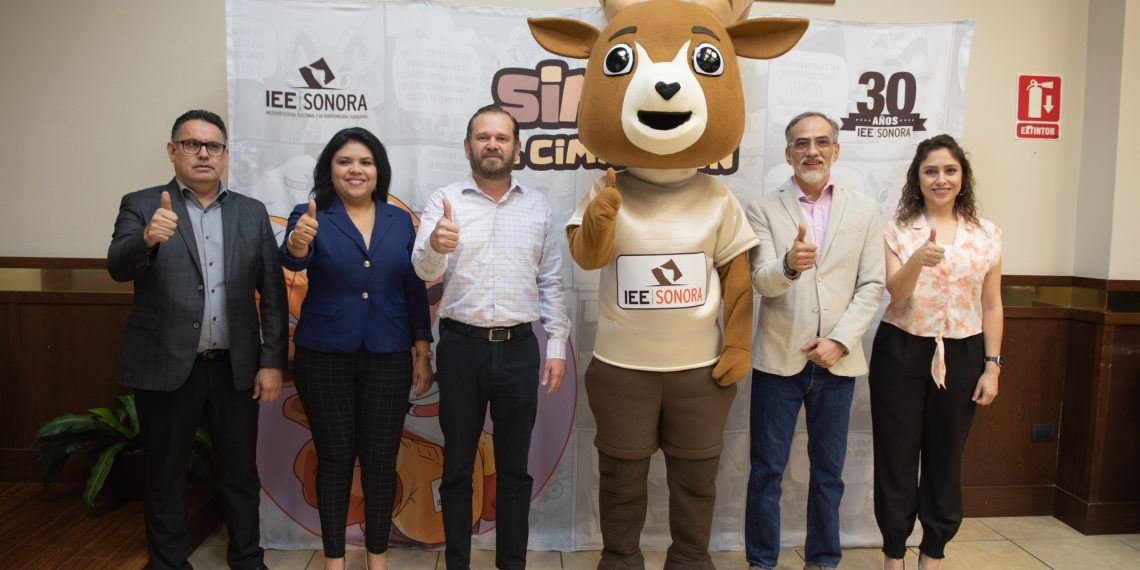 Presenta IEE Sonora a “Simón, el cimarrón”, un personaje con el que busca innovar en la promoción del voto