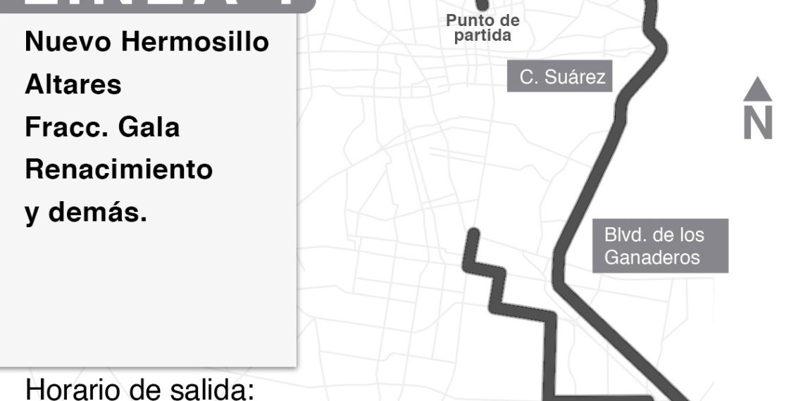 Se prestará servicio de traslado gratuito en Fiestas del Pitic: IMTES
