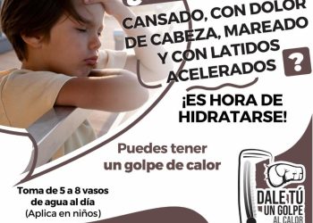 Salud Sonora exhorta a protegerse de las altas temperaturas