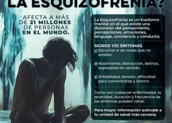Llama Salud Sonora a detectar a tiempo la esquizofrenia