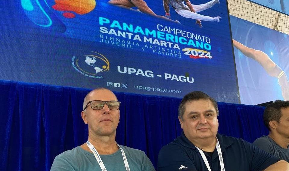 Debuta César Valenzuela Gómez como integrante de la Unión Panamericana de Gimnasia