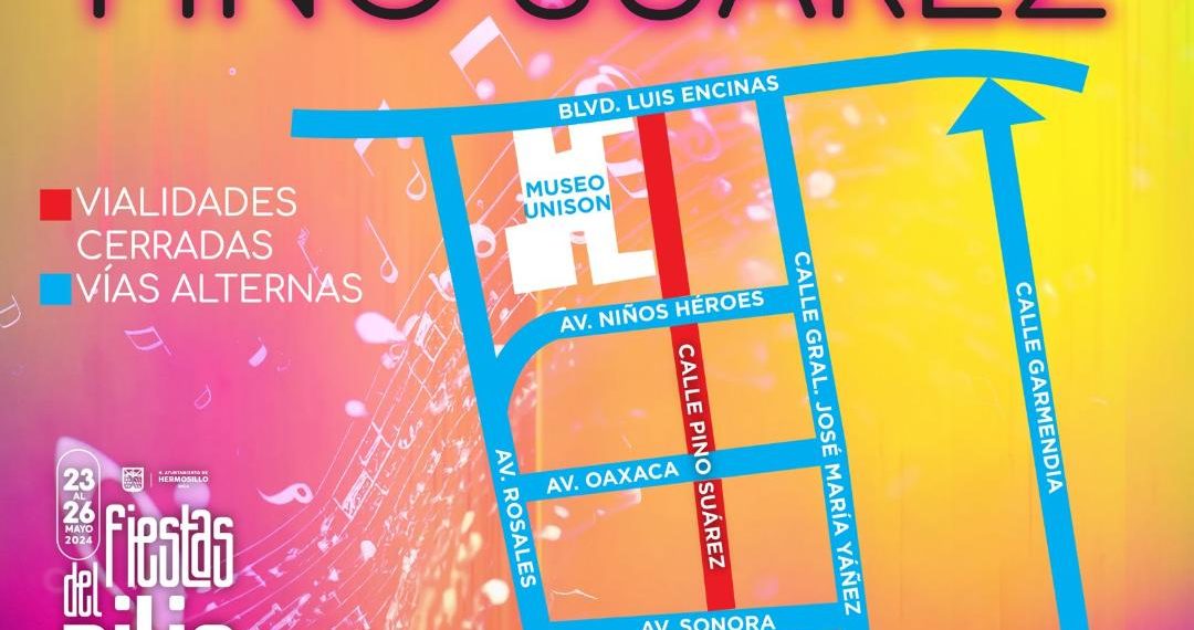 Listo operativo vial para las “Fiestas del Pitic”: Tránsito Municipal