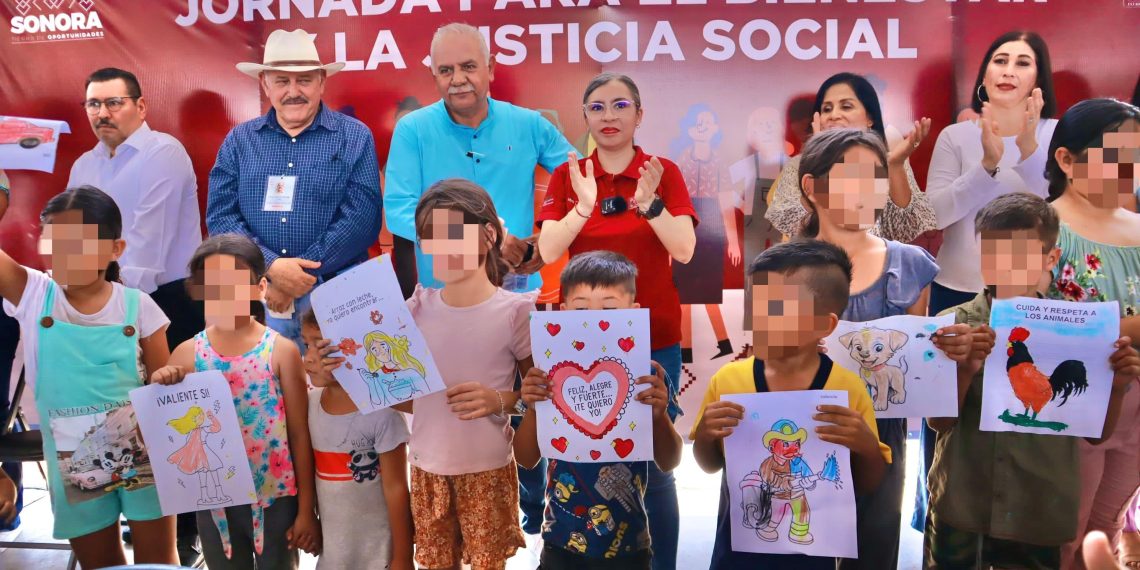 Brinda Gobierno de Sonora cerca de 2 mil servicios con la Jornada para el Bienestar y la Justicia Social en Empalme