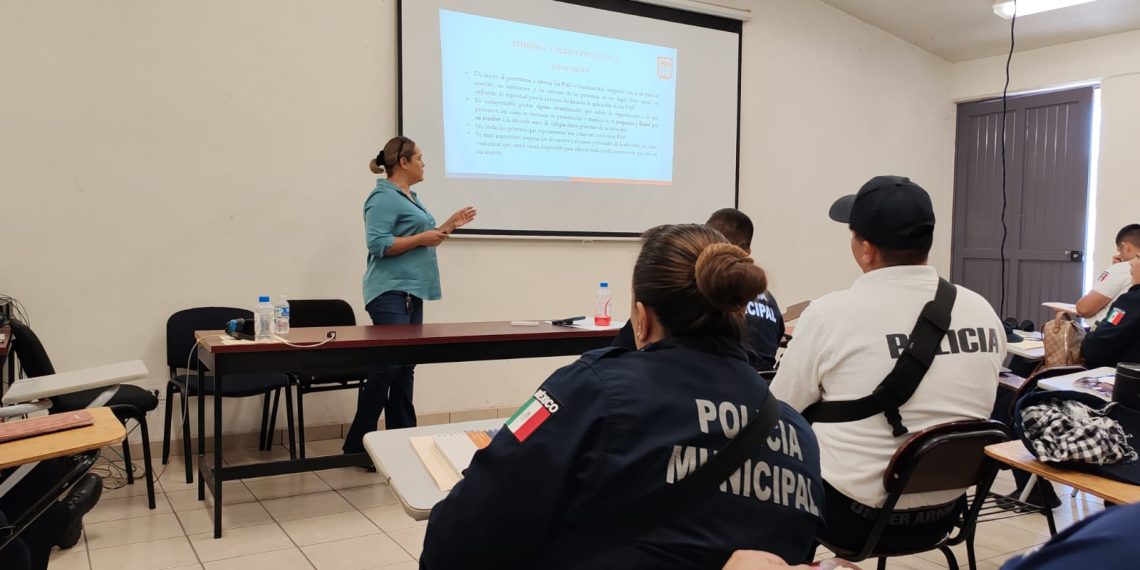Es prioridad para el Ayuntamiento de Hermosillo la profesionalización en perspectiva de género en policías municipales