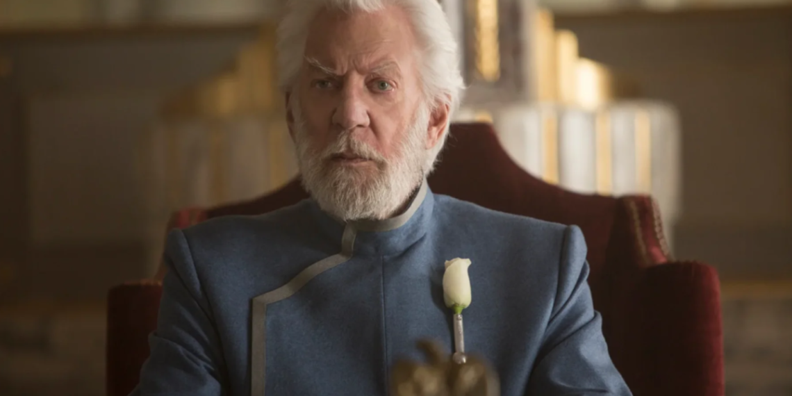 Fallece Donald Sutherland, actor de “Los Juegos del Hambre”