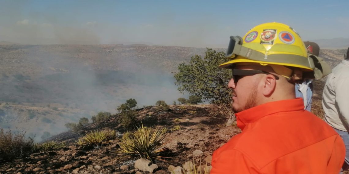 Controlados al cien por ciento incendios forestales en Agua Prieta