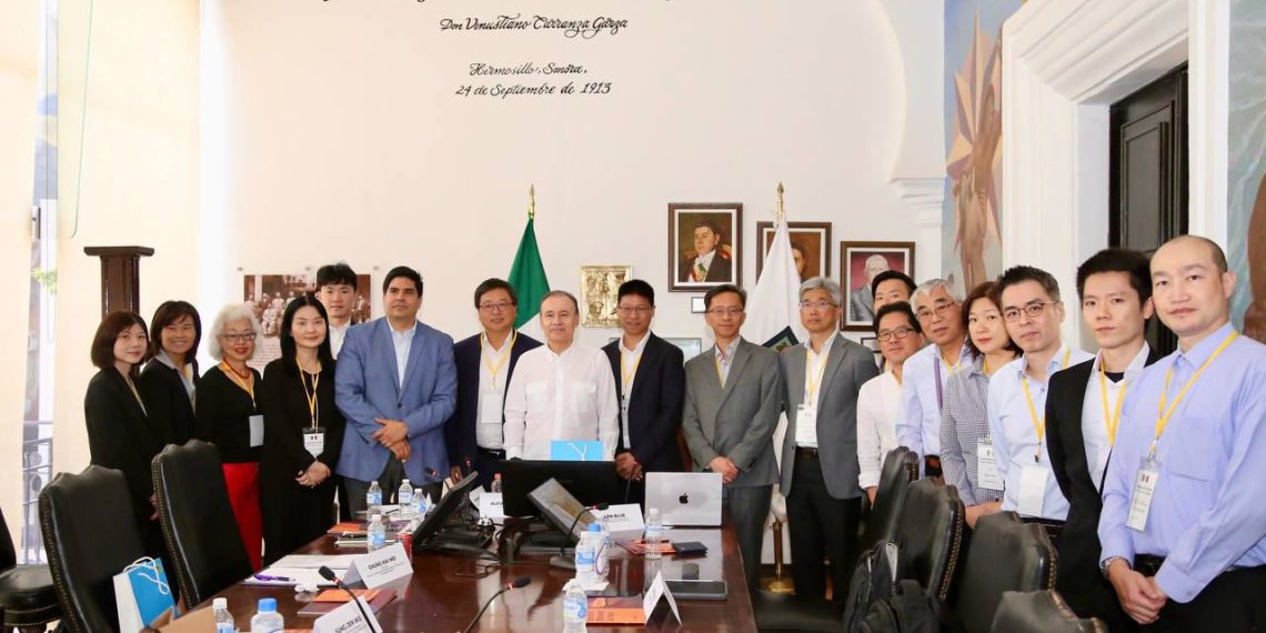 Promueve Gobernador Durazo potencial económico de Sonora ante empresarios de Taiwán