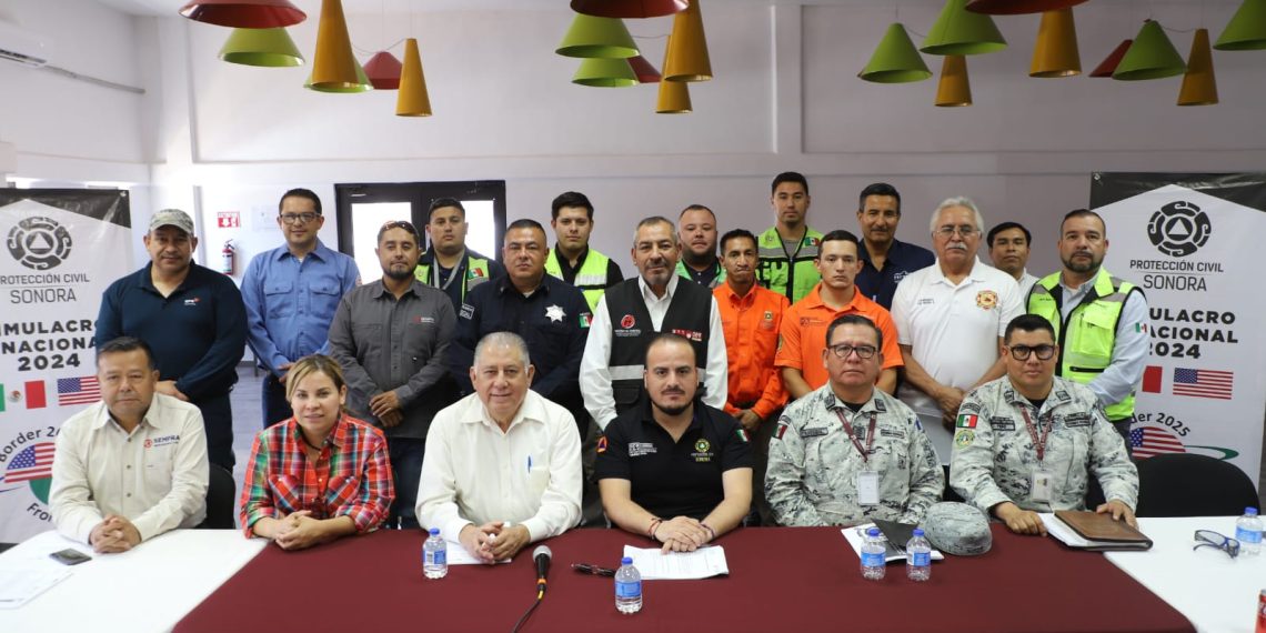 Plantea CEPC cronología para el simulacro binacional 2024