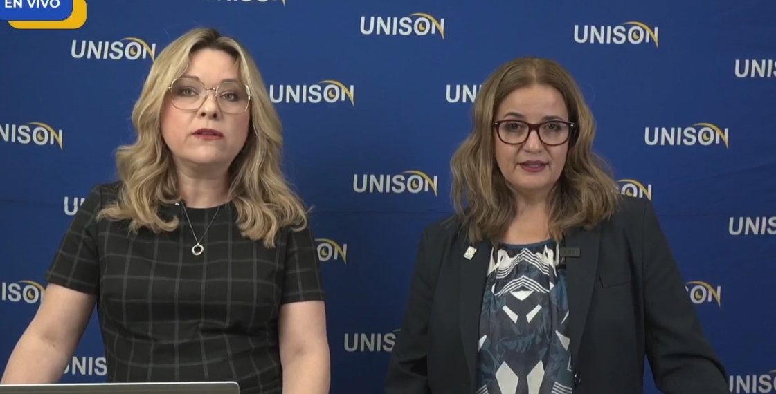 Funcionarias de la Unison entablan comunicación directa con interesados en el proceso de Admisión 2024