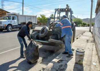 Lleva Ayuntamiento de Hermosillo jornada de descacharre a Villa de Seris y Pedregal de la Villa