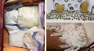 Mega decomiso al norte de Sonora: Hallan 41 mil pastillas de fentanilo y 588 envoltorios