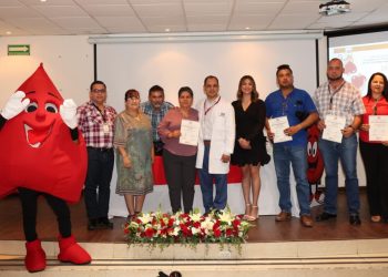 Reconoce Isssteson a donadores altruistas de sangre