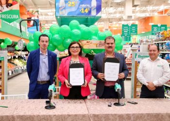 Gobierno de Sonora firma convenio de colaboración con súper Abarrey para productos “Hecho en Sonora”