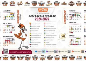Presenta Cobach Sonora calendario escolar para el ciclo 2024-2025