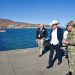 Anuncia Gobernador Durazo plan piloto de Ford para envío de vehículos por el Puerto de Guaymas