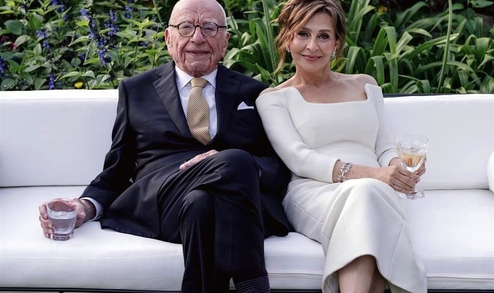 Rupert Murdoch se casa a los 93 años por quinta vez