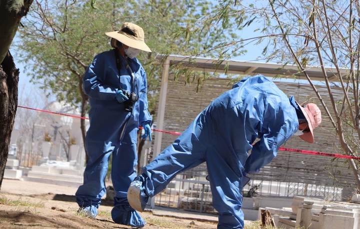 Por exhumar cuerpos de tumbas, arrestan a sujeto en el Panteón Yáñez