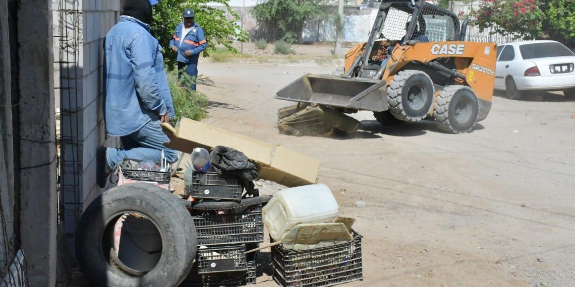 Lleva Ayuntamiento de Hermosillo jornadas de descacharre al sur de la ciudad