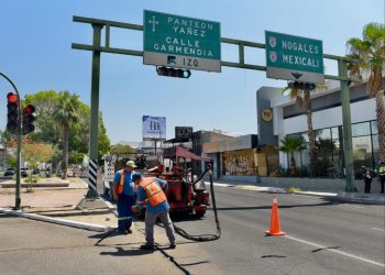 Aplica Ayuntamiento de Hermosillo mantenimiento a vialidades principales