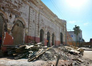 Registra 45 por ciento de avance la rehabilitación integral histórica del Mercado Municipal No. 1 de Hermosillo