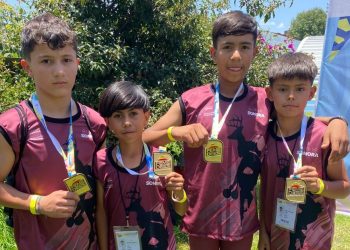 Ganan alumnos deportistas sonorenses medallas de oro y plata en Gimnasiada Nacional 2024