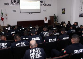 Elementos de la Policía Estatal recibieron capacitación en el tema de maltrato animal