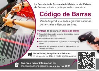 Lanza Secretaría de Economía convocatoria a Mipymes para tramitar código de barras 