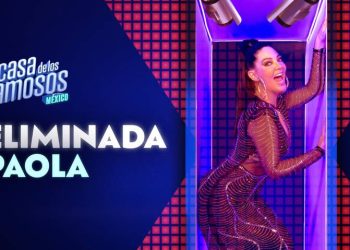 Paola Durante es la primera eliminada de La Casa de los Famosos