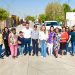 Entrega Toño Astiazarán rehabilitación con concreto hidráulico de calle en la Jacinto López