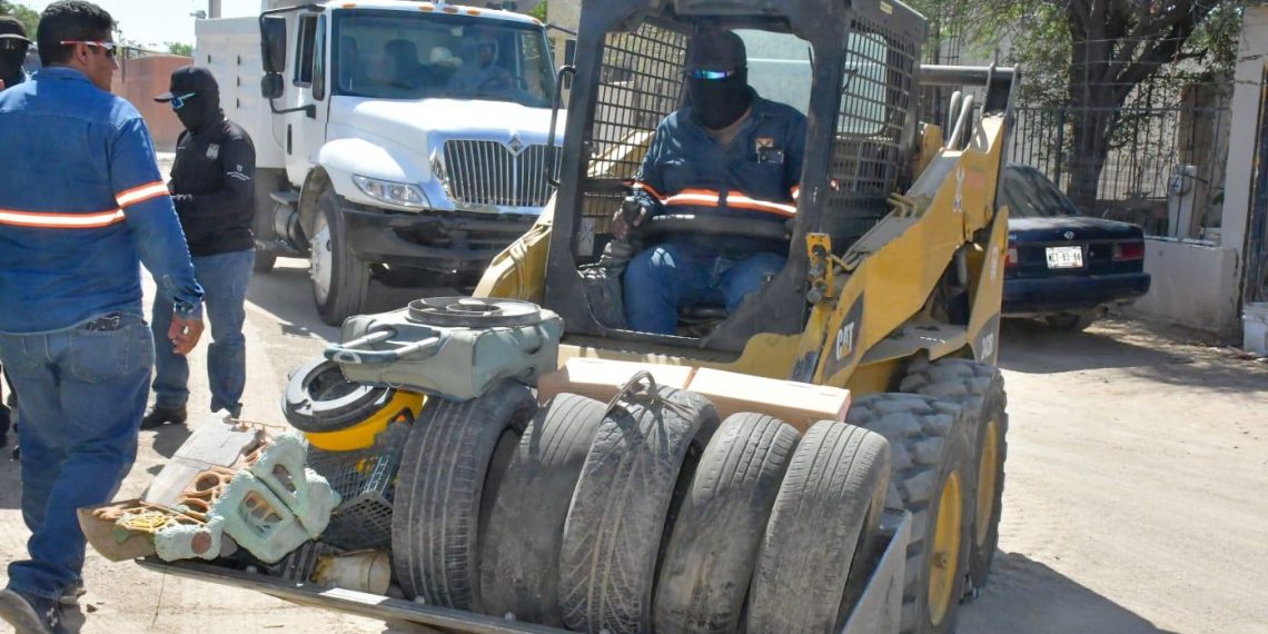 Realizan jornadas de descacharre en colonias de Hermosillo y Bahía de Kino