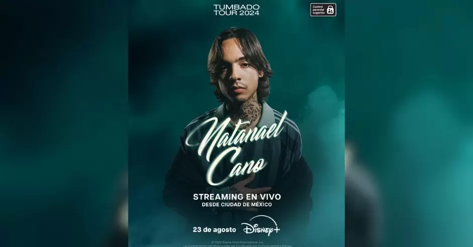 Concierto de Natanael Cano en CDMX se transmitirá en Disney Plus